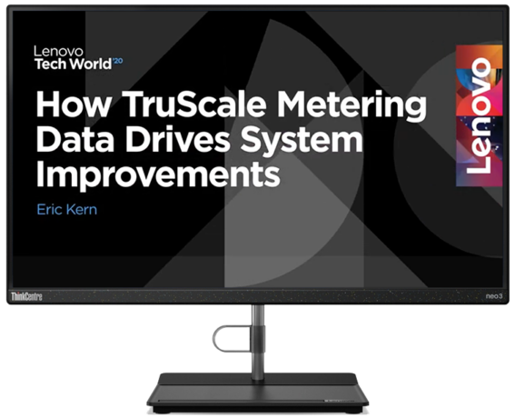 How Lenovo TruScale metering data drives system improvements