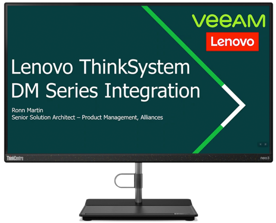 Lenovo ThinkSystem DM series integration