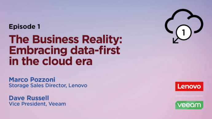 Episode 1 - The Business Reality: Embracing data-first in the cloud era